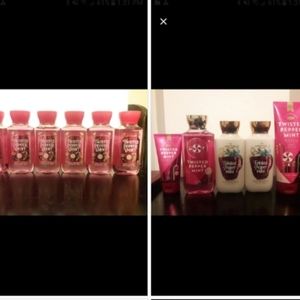 Huge Twisted Peppermint Bath & Body Works Lot